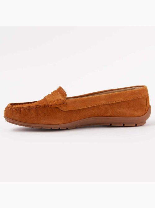 Mocassin Cuir Naturel Purapiel - Kiabi Mocassin Cuir Naturel Purapiel - Kiabi