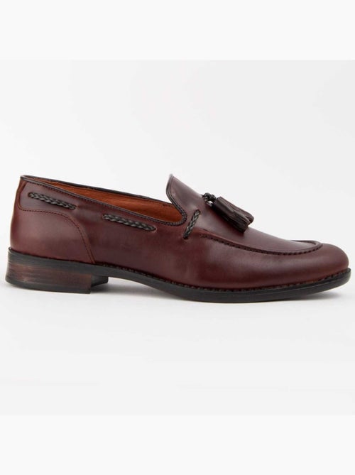 Mocassin Cuir Naturel Purapiel - Kiabi Mocassin Cuir Naturel Purapiel - Kiabi