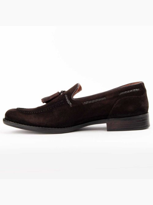 Mocassin Cuir Naturel Purapiel - Kiabi Mocassin Cuir Naturel Purapiel - Kiabi