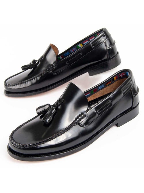 Mocassin Cuir Naturel Purapiel - Kiabi Mocassin Cuir Naturel Purapiel - Kiabi