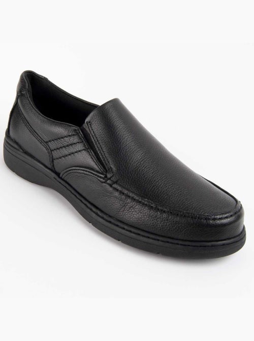 Mocassin Cuir Naturel Purapiel - Kiabi Mocassin Cuir Naturel Purapiel - Kiabi