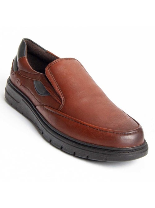 Mocassin Cuir Naturel Purapiel - Kiabi Mocassin Cuir Naturel Purapiel - Kiabi
