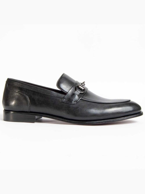 Mocassin Cuir Naturel Purapiel - Kiabi Mocassin Cuir Naturel Purapiel - Kiabi