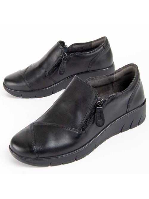Mocassin Cuir Naturel Purapiel - Kiabi Mocassin Cuir Naturel Purapiel - Kiabi