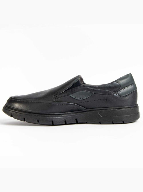 Mocassin Cuir Naturel Purapiel - Kiabi Mocassin Cuir Naturel Purapiel - Kiabi