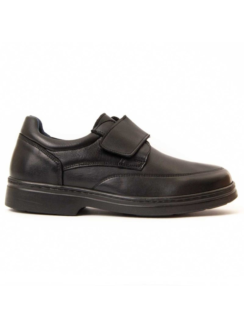 Mocassin Cuir Naturel Purapiel Noir - Kiabi