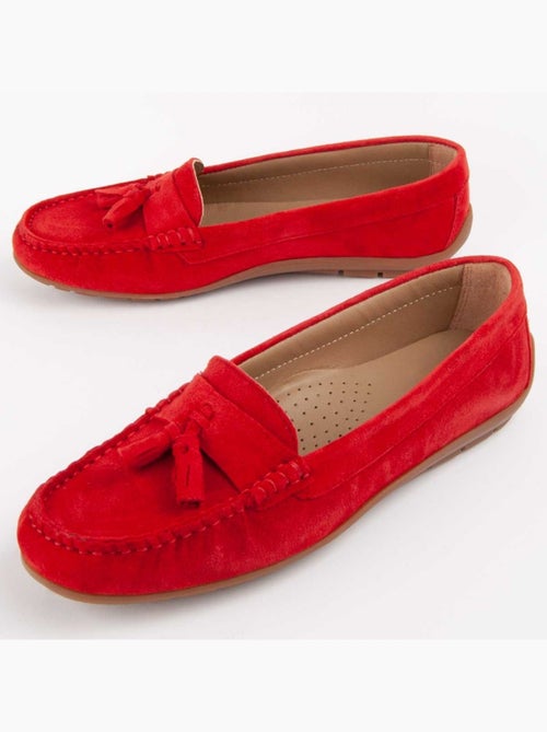 Mocassin Cuir Naturel Purapiel - Kiabi Mocassin Cuir Naturel Purapiel - Kiabi