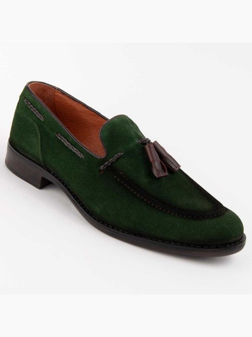 Mocassin Cuir Naturel Purapiel - Kiabi Mocassin Cuir Naturel Purapiel - Kiabi