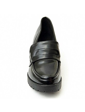 Mocassin Met Hak Synthetisch Materiaal Montevita