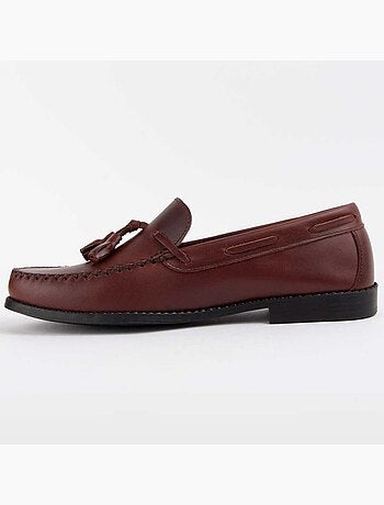 Mocassin Natuurlijk Leer Purapiel