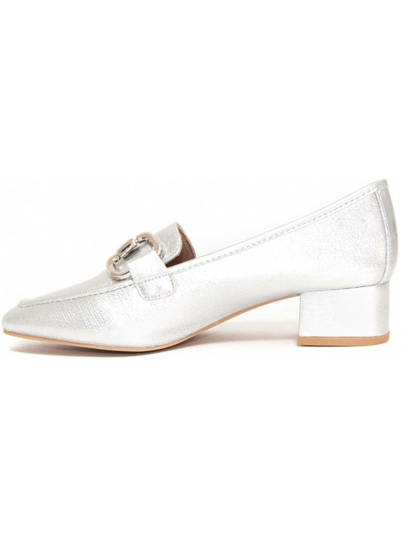 Mocassin Synthetisch Materiaal Montevita Zilver - Kiabi