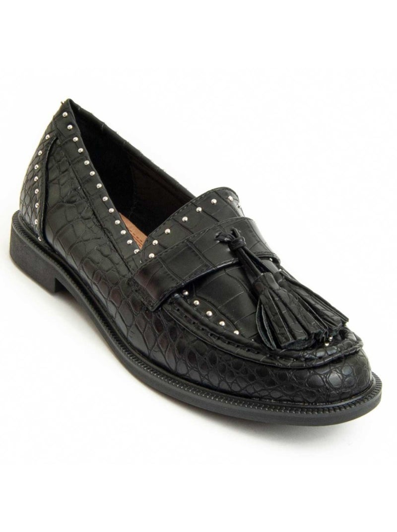 Mocassin Synthetisch Materiaal Montevita Zwart - Kiabi