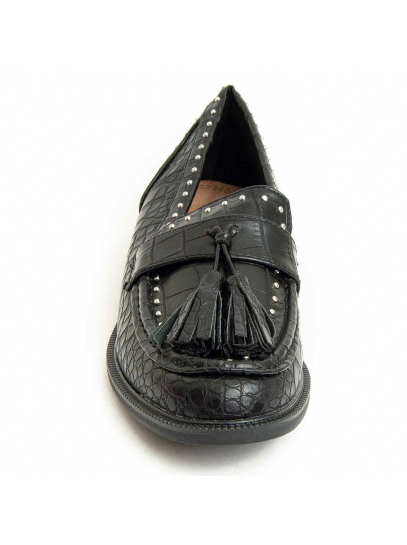 Mocassin Synthetisch Materiaal Montevita Zwart - Kiabi