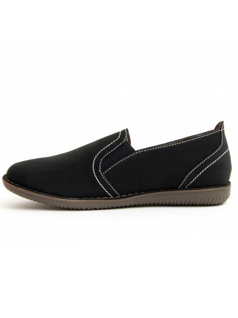 Mocassin Synthetisch Materiaal Montevita Zwart - Kiabi