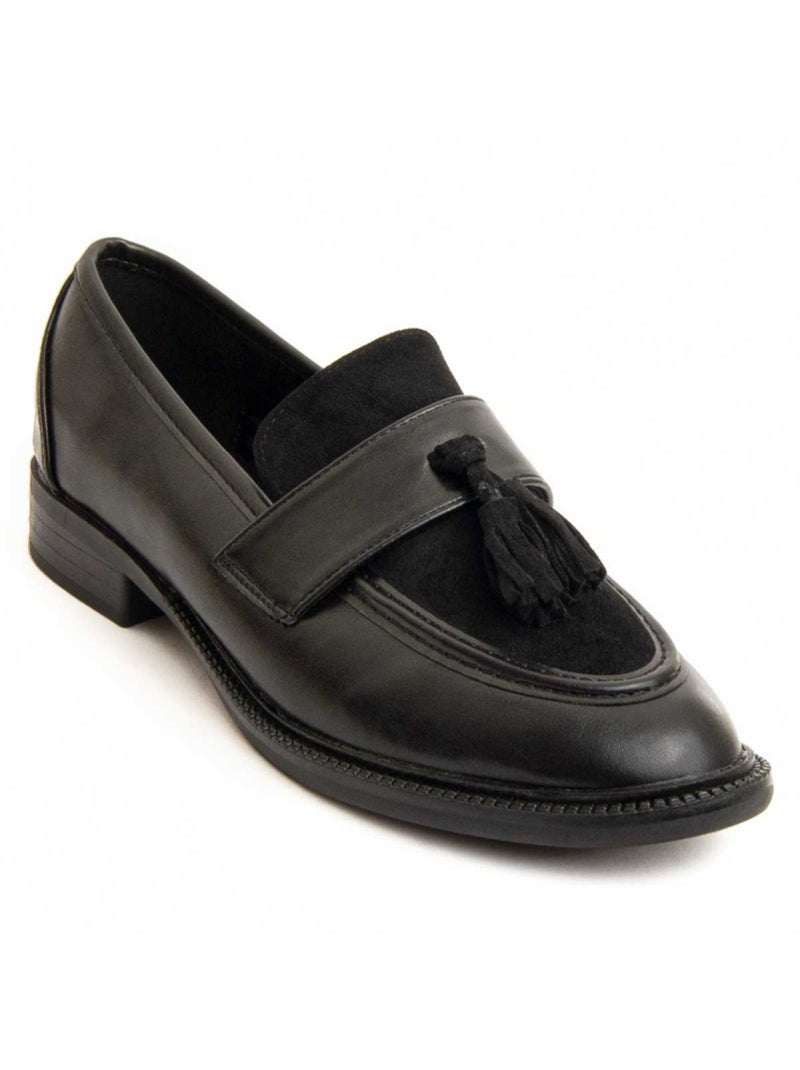 Mocassin Synthetisch Materiaal Montevita Zwart - Kiabi