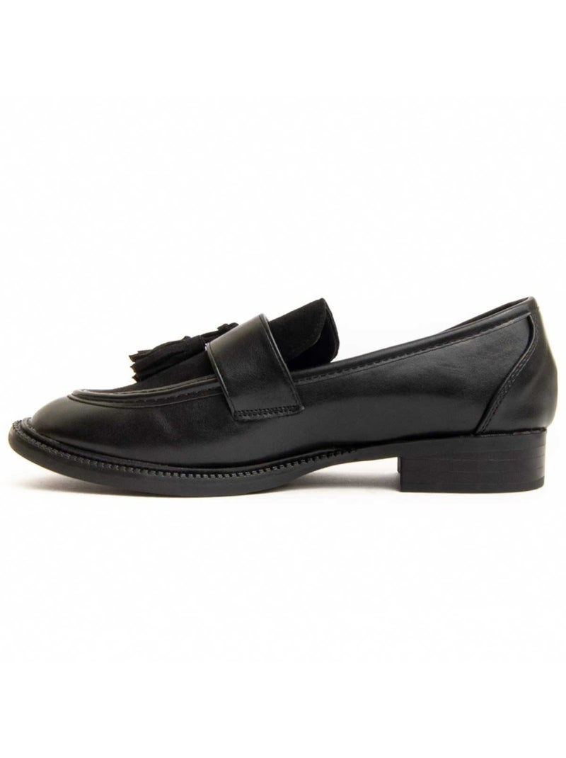 Mocassin Synthetisch Materiaal Montevita Zwart - Kiabi