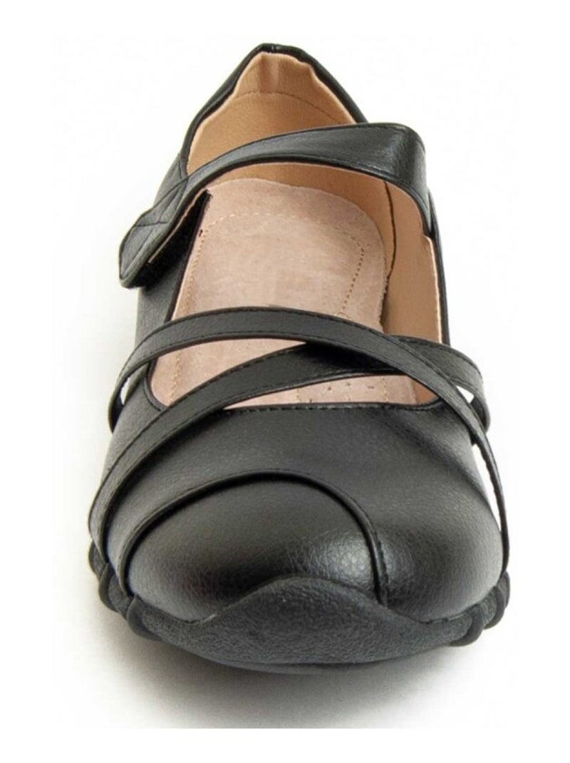 Mocassin Synthetisch Materiaal Montevita Zwart - Kiabi