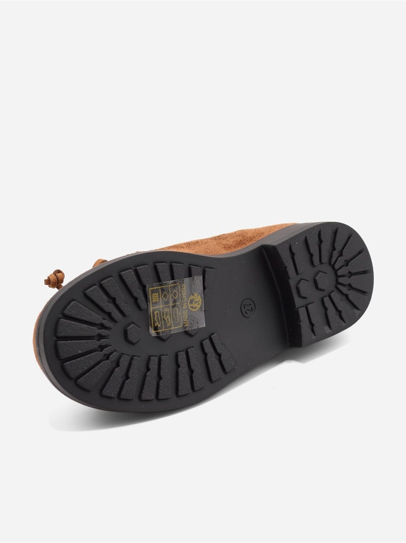 Mocassins à enfiler Marron - Kiabi