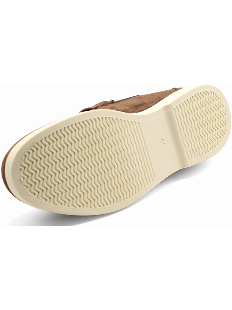 Mocassins à enfiler Marron - Kiabi