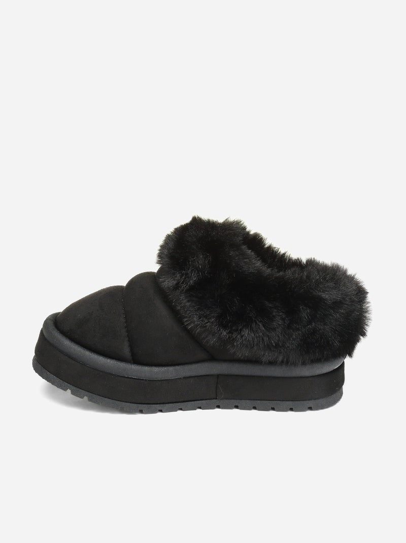 Mocassins à enfiler Noir - Kiabi