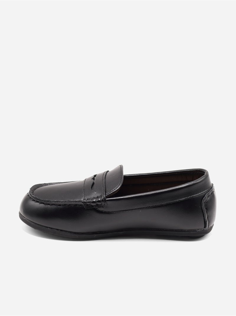 Mocassins à enfiler Noir - Kiabi