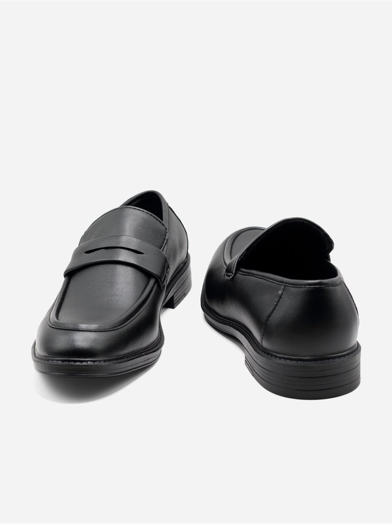 Mocassins à enfiler Noir - Kiabi