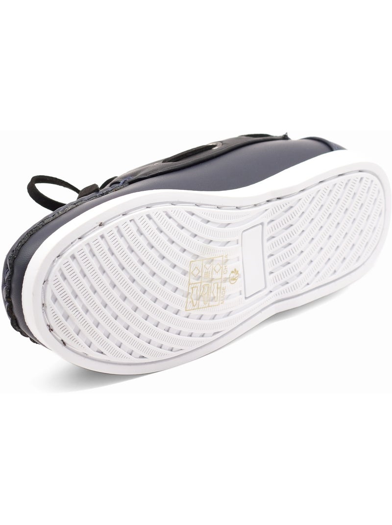 Mocassins a lacets Bleu foncé - Kiabi