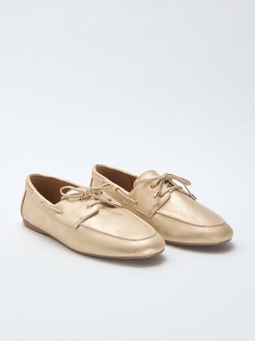 Mocassins à lacets - Kiabi