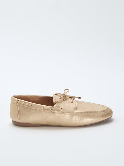 Mocassins à lacets - Kiabi