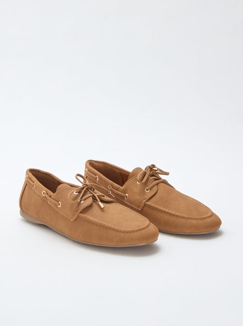 Mocassins à lacets - Kiabi