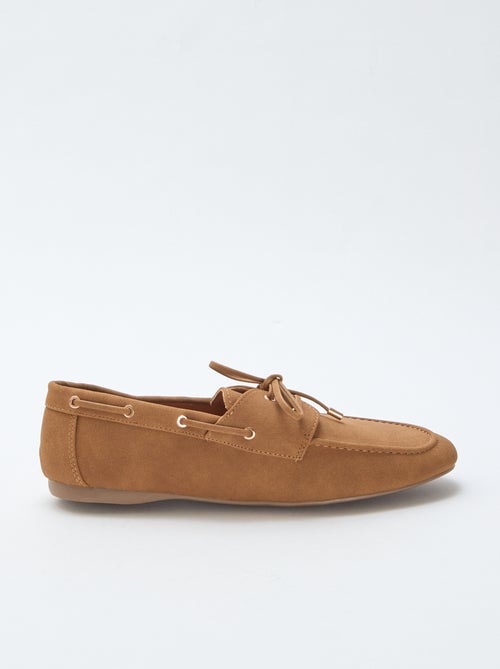 Mocassins à lacets - Kiabi