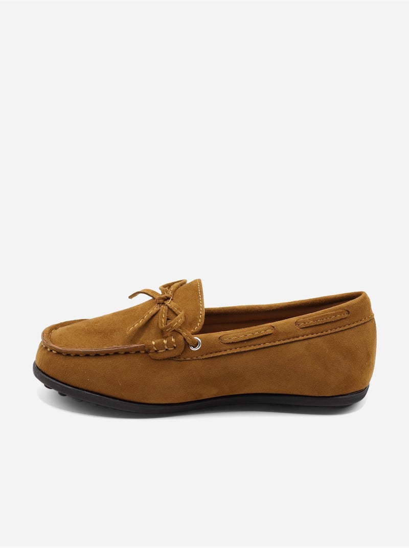 Mocassins à noeuds Camel - Kiabi