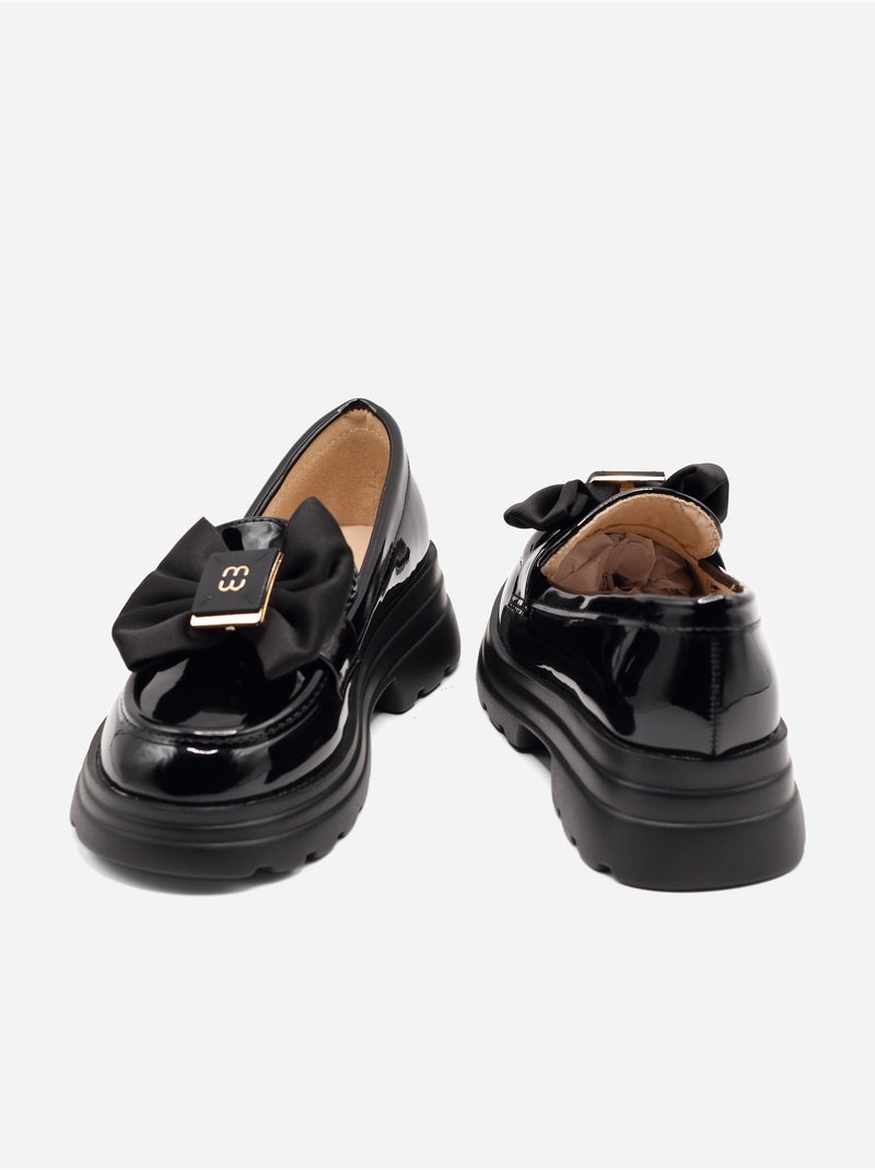 Mocassins à noeuds Noir - Kiabi