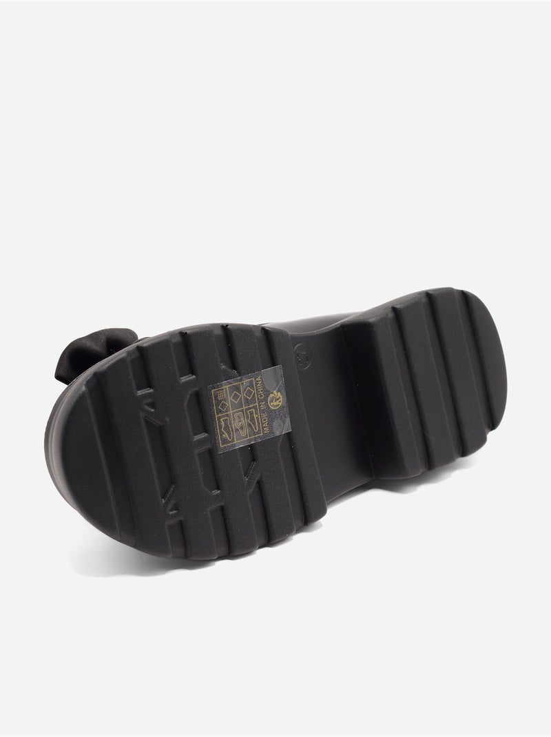 Mocassins à noeuds Noir - Kiabi
