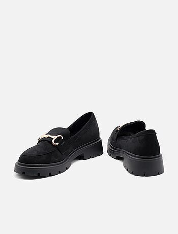 Mocassins à semelle épaisse