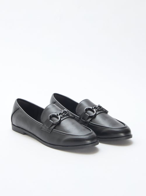 Mocassins avec chaîne - Kiabi