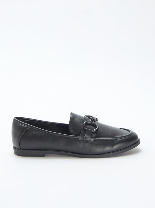 Mocassins avec chaîne - Kiabi