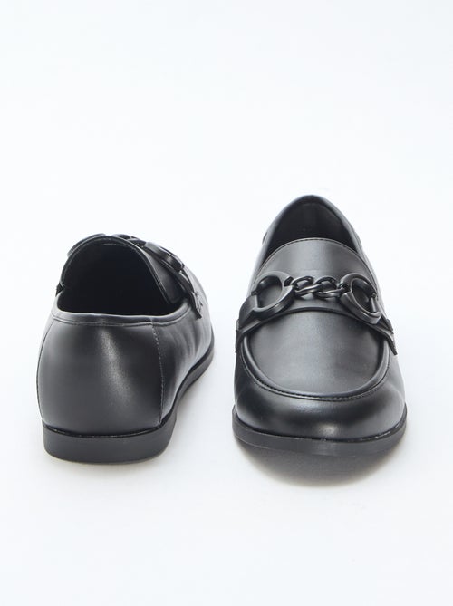 Mocassins avec chaîne - Kiabi