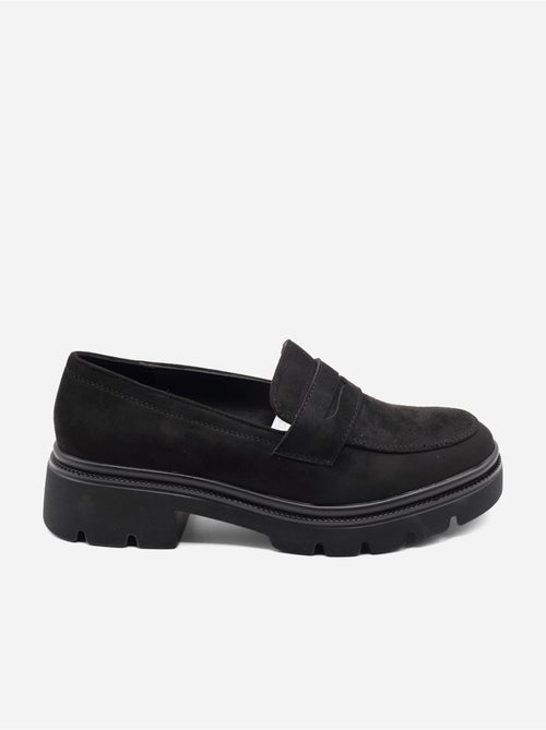Mocassins effet daim - Kiabi