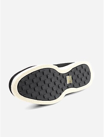 Mocassins effet daim