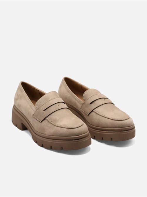 Mocassins effet daim - Kiabi Mocassins effet daim - Kiabi