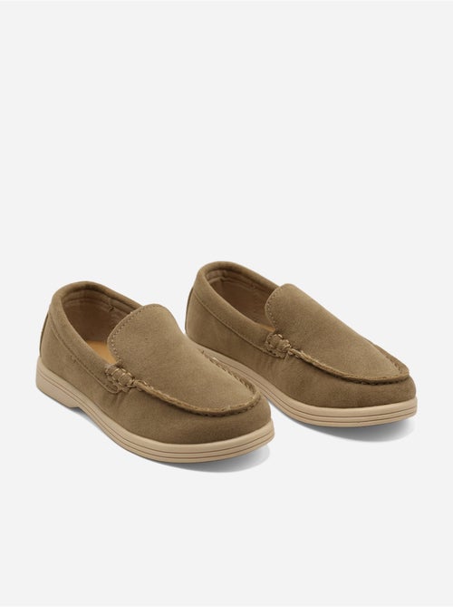 Mocassins effet daim - Kiabi