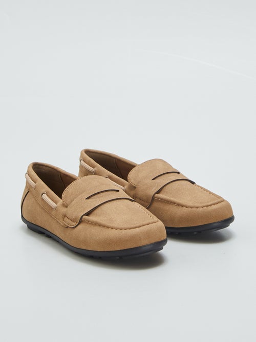 Mocassins en suédine - Kiabi