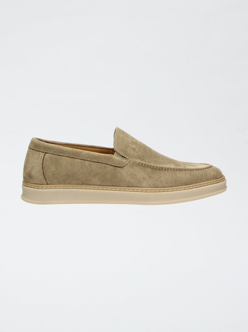 Mocassins en suédine - Kiabi