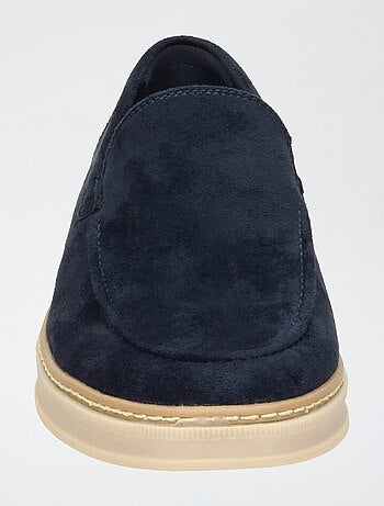 Mocassins en suédine