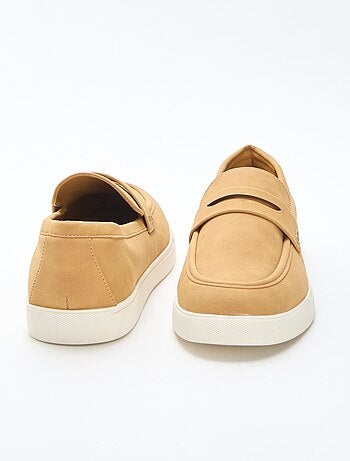 Mocassins en suédine