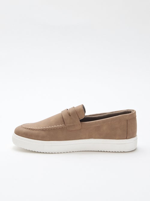 Mocassins en suédine - Kiabi