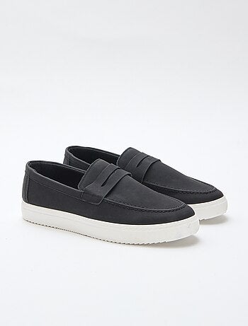 Mocassins en suédine