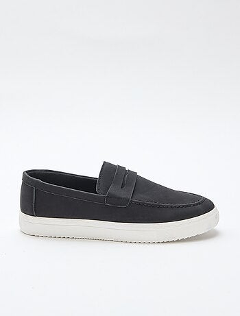 Mocassins en suédine