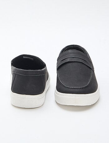 Mocassins en suédine